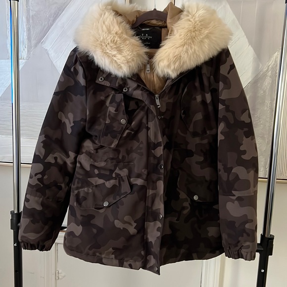 LA coalition Jackets & Blazers - Womens parka with removable fur hood